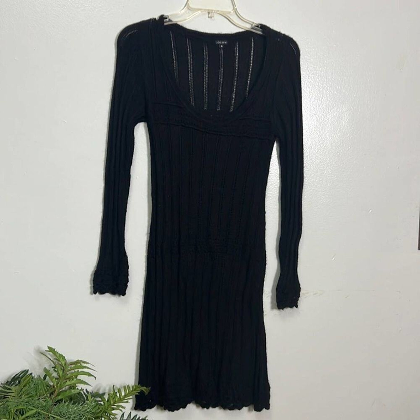 Joseph Knitted Cashmere Mini Dress Size M